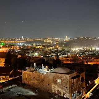 Una splendida immagine serale di Gerusalemme