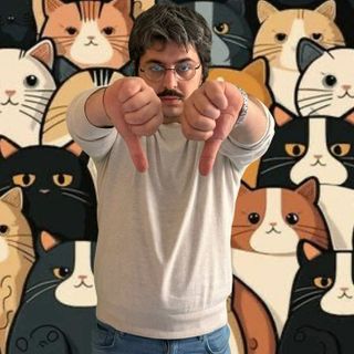 Il volontario Luca Tomatis ironizza emulando il pollice verso del sindaco Rasero in Consiglio comunale sul Pronto soccorso veterinario ad Asti