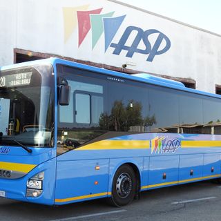 Un bus extraurbano di Asp
