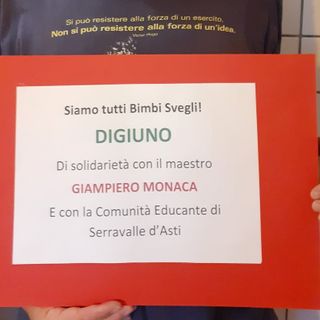 Cartello di solidarietà ai BimbiSvegli