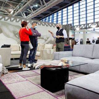 Un immagine dei saloni di Expocasa