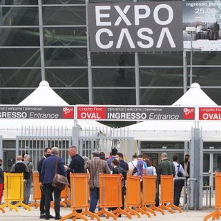 L'ingresso del padiglioni del Lingotto - Credit Daniele Bottallo