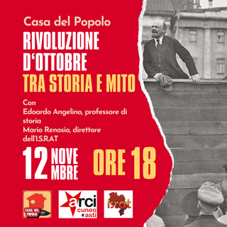 Alla Casa del Popolo si ricorda l'anniversario della Rivoluzione d'Ottobre con un dibattito