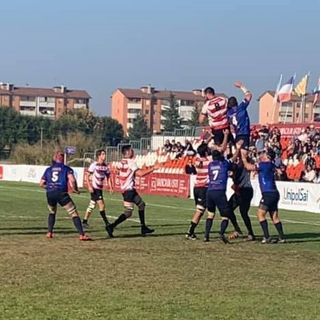 Un momento del match