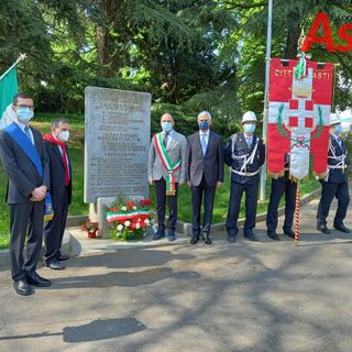 Celebrato il 25 Aprile nell'Astigiano, tra pensieri, riflessioni e letture [FOTO E VIDEO]