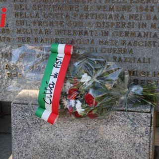 Oggi è il 25 aprile, anniversario della Liberazione. L' Astigiano si veste con il Tricolore