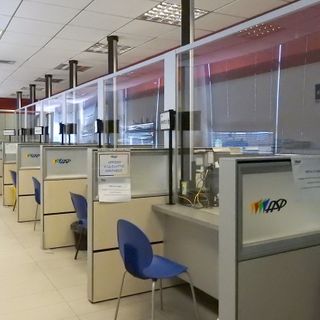 Gli sportelli Asp della sede di corso Don Minzoni