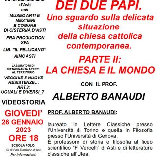 Giovedì videostoria con Alberto Banaudi per il Polo Cittattiva