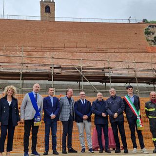 L'inaugurazione di questa mattina