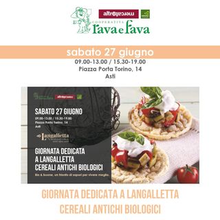 Asti, alla Rava e Fava di piazza Porta Torino una giornata dedicata a Langalletta di Santa Vittoria d'Alba