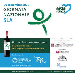 Si può combattere la battaglia contro la SLA anche grazie a &quot;Un contributo versato con gusto&quot;