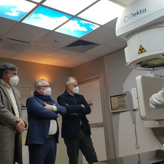 Inaugurazione accelleratore lineare radioterapia di Asti