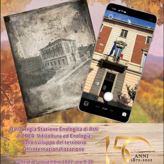 Un convegno celebrativo del 150° anniversario del della sede di Asti del Centro di Ricerca Viticoltura ed Enologia