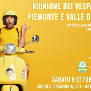Il Mercato contadino di Campagna Amica ospita i Vespa Club di Piemonte e Valle d'Aosta