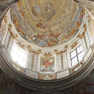 Gli affreschi della cupola di San Martino