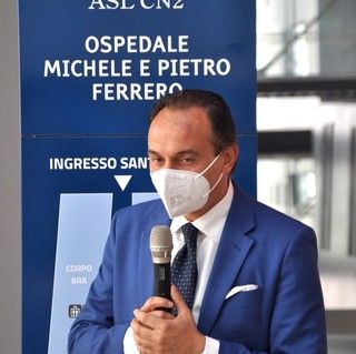 Il presidente della Regione Piemonte, Alberto Cirio