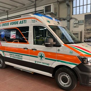 Ancora un'ambulanza della Fondazione Crt per la Croce Verde di Asti
