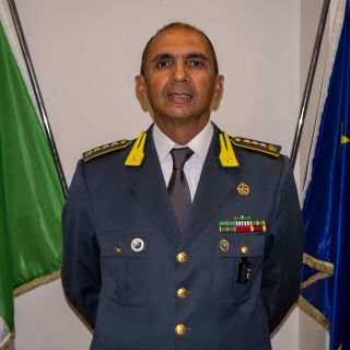 Il neo comandante della Guardia di Finanza di Asti, Colonnello t. ISSMI Antonio Giuseppe Garaglio