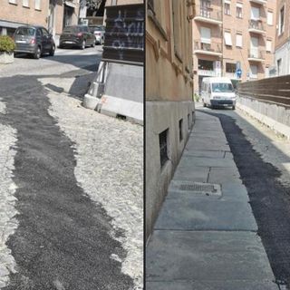 Lavori stradali in centro ad Asti