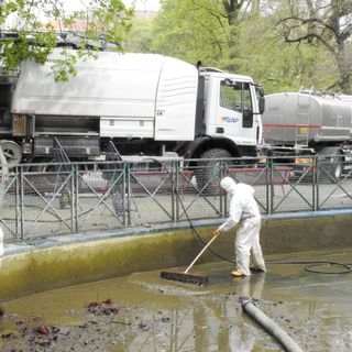 Ad Asti torna attiva la fontana del parco della Resistenza per fornire acqua al laghetto