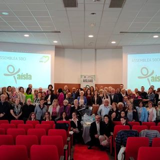 Un'immagine relativa l'assemblea dei soci AISLA
