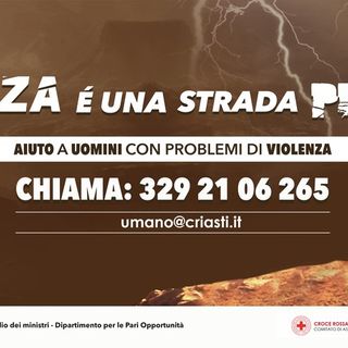 Focus sul progetto UMANO, che mira a redimere gli uomini con comportamenti violenti