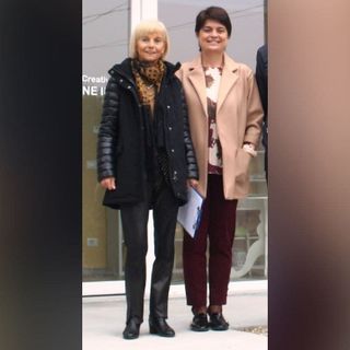 Barbara Botto (a destra) con la madre Ada Bruna Morando, fondatrice della Cooperativa Sociale Nuovi Orizzonti