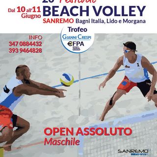 Festival nazionale di beach volley a Sanremo: boom di iscrizioni da tutto il Nord Italia Festival nazionale di beach volley a Sanremo: boom di iscrizioni da tutto il Nord Italia