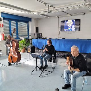Terza lezione-concerto del progetto Artom &amp; Musica: il Bhinnashadaj Trio incanta gli ascoltatori con sonorità uniche