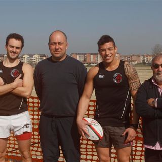Dirigenti e atleti del Monferrato Rugby