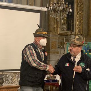 Alcune immagini della serata alpina di Bruno