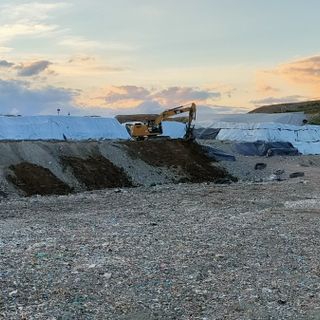 La discarica di Cerro tornata alla normalità