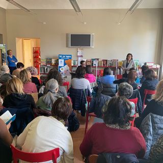 Un paio di immagini (la seconda a fine articolo) relative l'incontro svoltosi sabato alla Biblioteca Monticone di Canelli