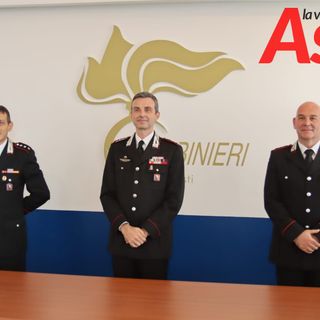 Nella foto (realizzata da Efrem Zanchettin - MerfePhoto, come tutte quelle presenti in questo articolo), da sinistra: il Cap. Barisonzi, il comandante provinciale Breda e il Ten. Col. Bosini