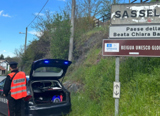 Una pattuglia dell'Arma al Sassello