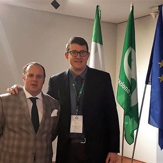 Il presidente Carenini con il vice Durando