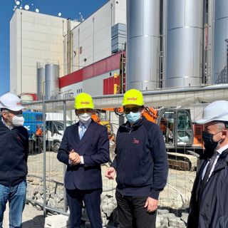 Inalpi posa la prima pietra e avvia la costruzione della seconda torre del latte