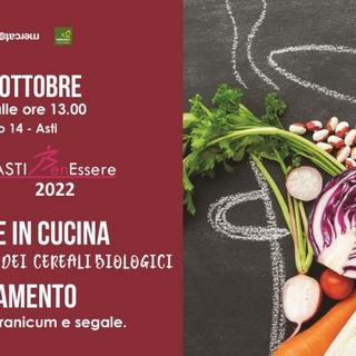 La locandina dell'iniziativa relativa i cereali biologici Rava e Fava