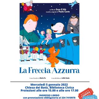 Proiezioni gratuite di &quot;La freccia azzurra&quot; alla ex Confraternita dei Batù di Villanova d'Asti