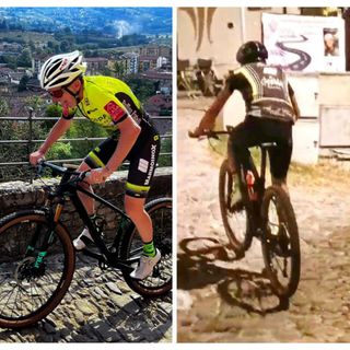 Enrico Lombardi ritratto durante l'impresa da record che lo ha visto protagonista