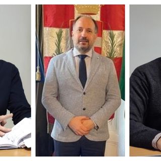 Nel collage, da sinistra: Mario Malandrone, Maurizio Rasero e Massimo Cerruti