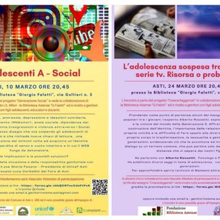 Proseguono gli incontri gratuiti sulla genitorialità in programma in Biblioteca Astense