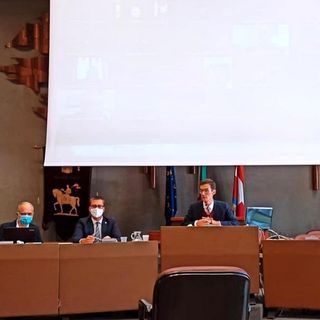 Nella foto il presidente Paolo Lanfranco, il Consigliere Provinciale Andrea Giroldo e il funzionario dott. Michele Maldonese