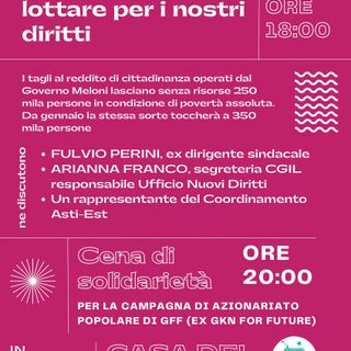 Convegno alla Casa del Popolo per discutere di povertà e diritti, con Carlo Sottile nel cuore