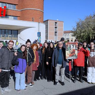 Un'immagine relativa la manifestazione pro Gaza dell'11 novembre scorso