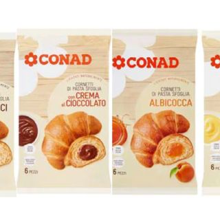 Conad richiama alcuni lotti di cornetti a proprio marchio