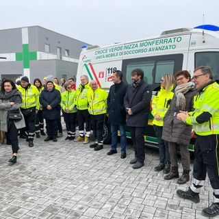 Una nuova ambulanza per la Croce Verde di Nizza Monferrato