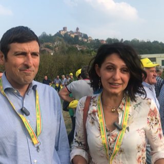 Il direttore Furia e la presidente Monticone