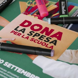 Sabato 10 settembre si rinnoverà l'appuntamento con &quot;Dona la Spesa per la Scuola&quot;