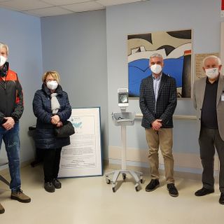 All'Oncologia del Cardinal Massaia la donazione di un monitor da parte dell'associazione Odv